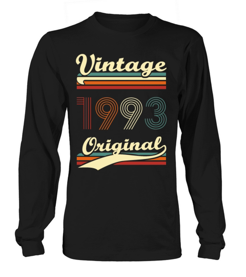 Vintage 1993 original 30 years anniversary Long sleeved Unisex
