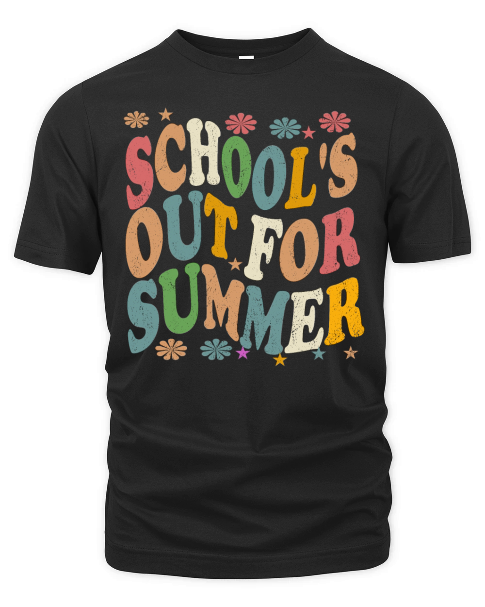 Last Day Of School Vintage Schools Out For Summer Organic Unisex T-shirt