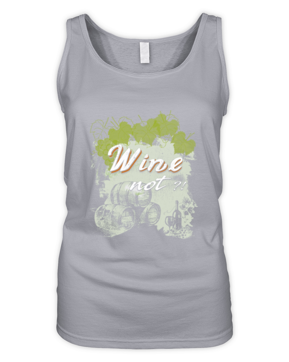 Wine not winery red wine grapevine Organic Women's Tank Top