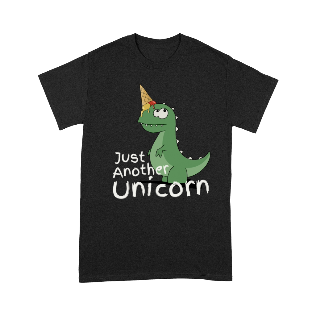 Just Another Unicorn Dinosaur With Ice Cream Cone Premium T-shirt