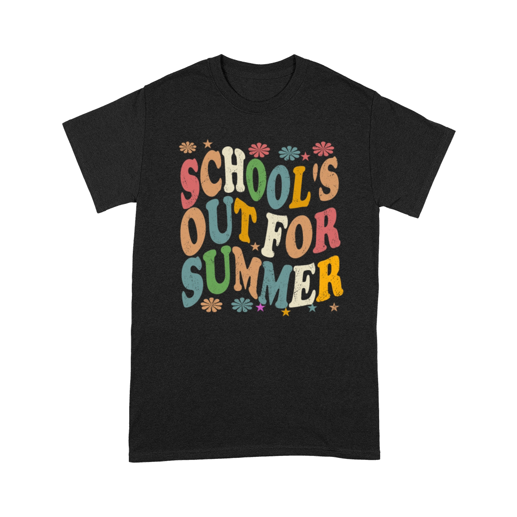 Last Day Of School Vintage Schools Out For Summer Premium T-shirt