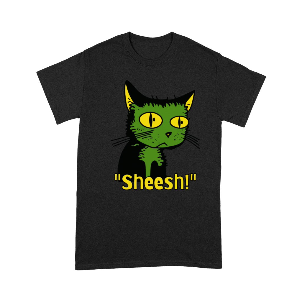 Sheesh Boredom Vintage Cartoon Cat Premium T-shirt