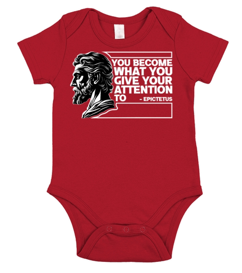 Epictetus Stoic Philosophy Quotes Inspiring Stoici Short Sleeve Baby One-Piece