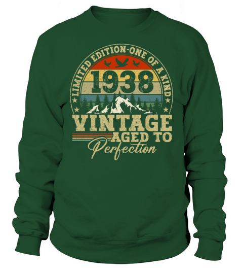 Vintage Limited Edition One Of A Kind 1938 Sweatshirt Unisex