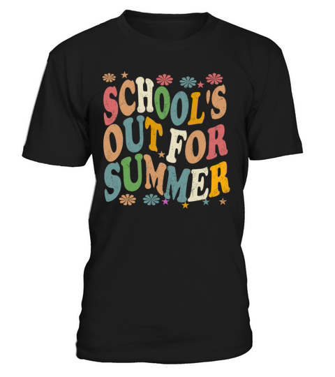 Last Day Of School Vintage Schools Out For Summer T-Shirt Unisex