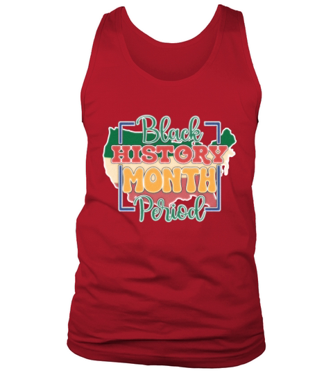 Black History Month Period Tank Top Unisex