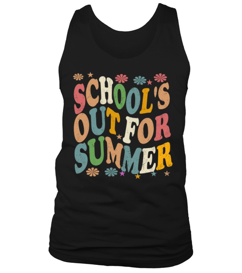 Last Day Of School Vintage Schools Out For Summer Tank Top Unisex