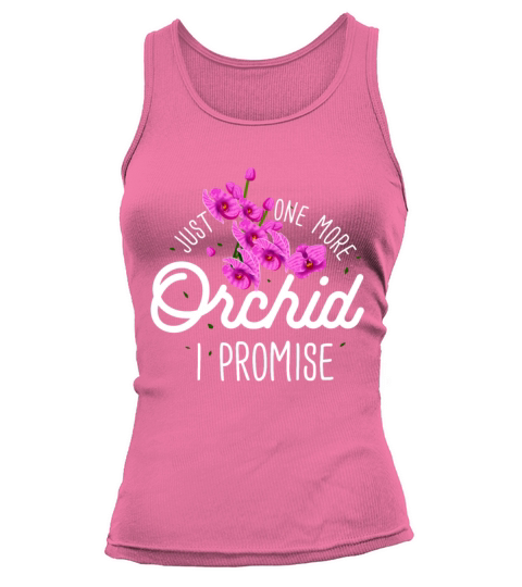 Flowers Just One More Orchid Tank top Woman