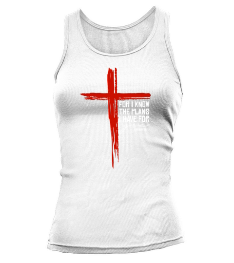Jeremiah 29 11 Christian Religious Bible Chapter Tank top Woman