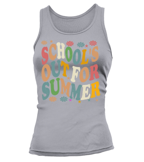 Last Day Of School Vintage Schools Out For Summer Tank top Woman