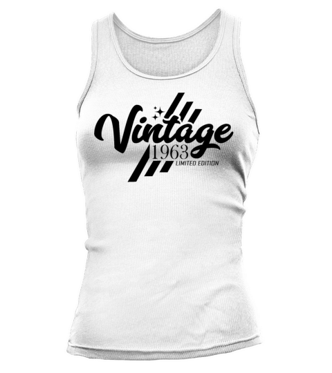 Vintage 1963 Birthday Vintage Sayings Tank top Woman