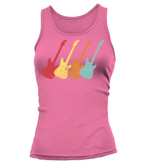 Vintage Guitar Quartet Tank top Woman