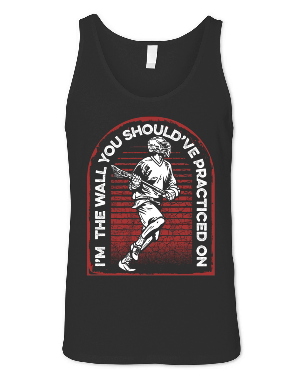 Im The Wall You Shouldve Practiced On Fan Mom Unisex Jersey Tank