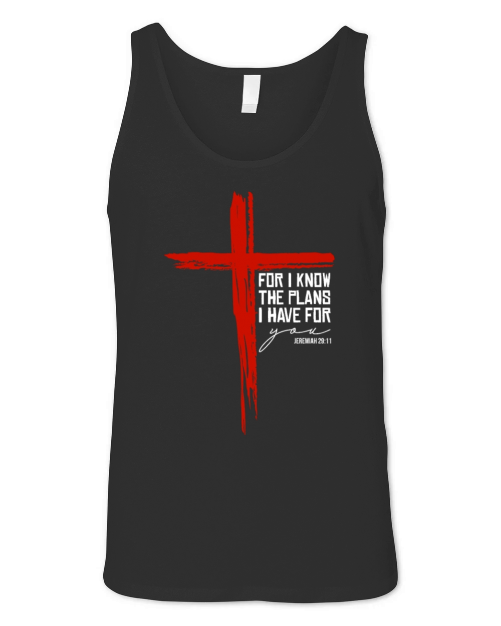 Jeremiah 29 11 Christian Religious Bible Chapter Unisex Jersey Tank