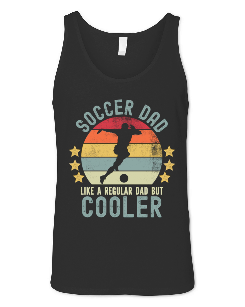 Soccer Dad Like a Regular Dad But Cooler Unisex Jersey Tank