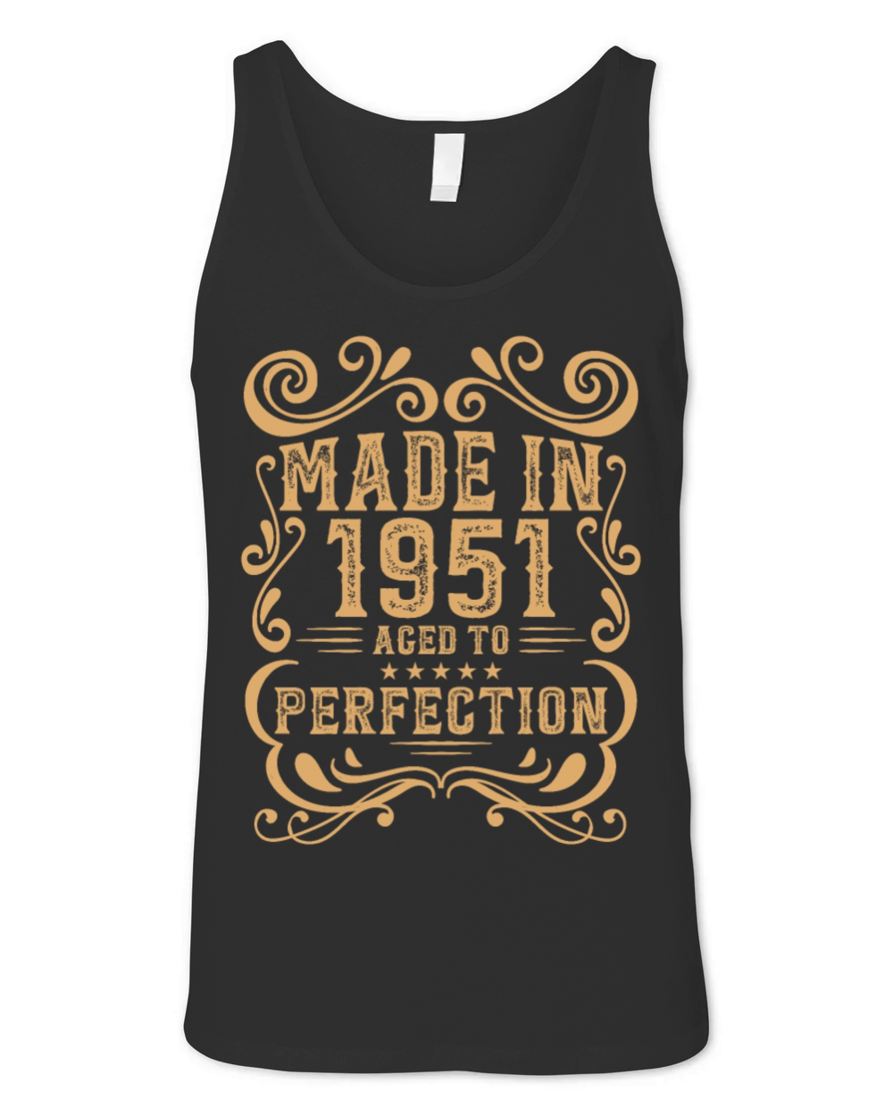 Vintage 1951 Aged to Perfection Unisex Jersey Tank