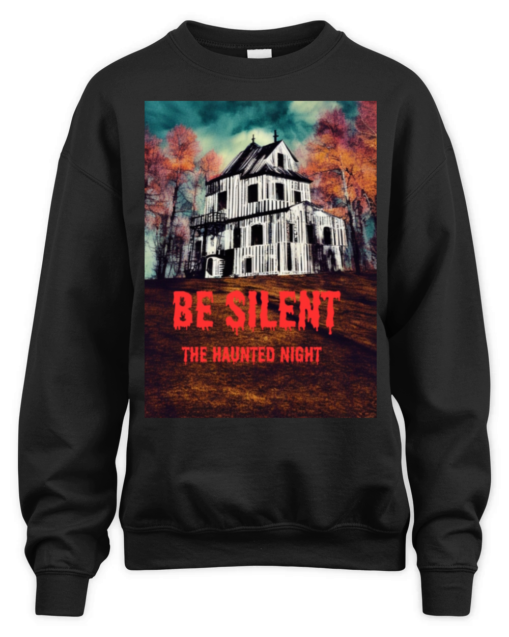 Haunted of the Night Unisex Premium Crewneck Sweatshirt