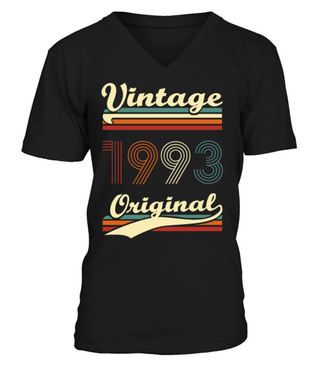 Vintage 1993 original 30 years anniversary V-Neck T-shirt