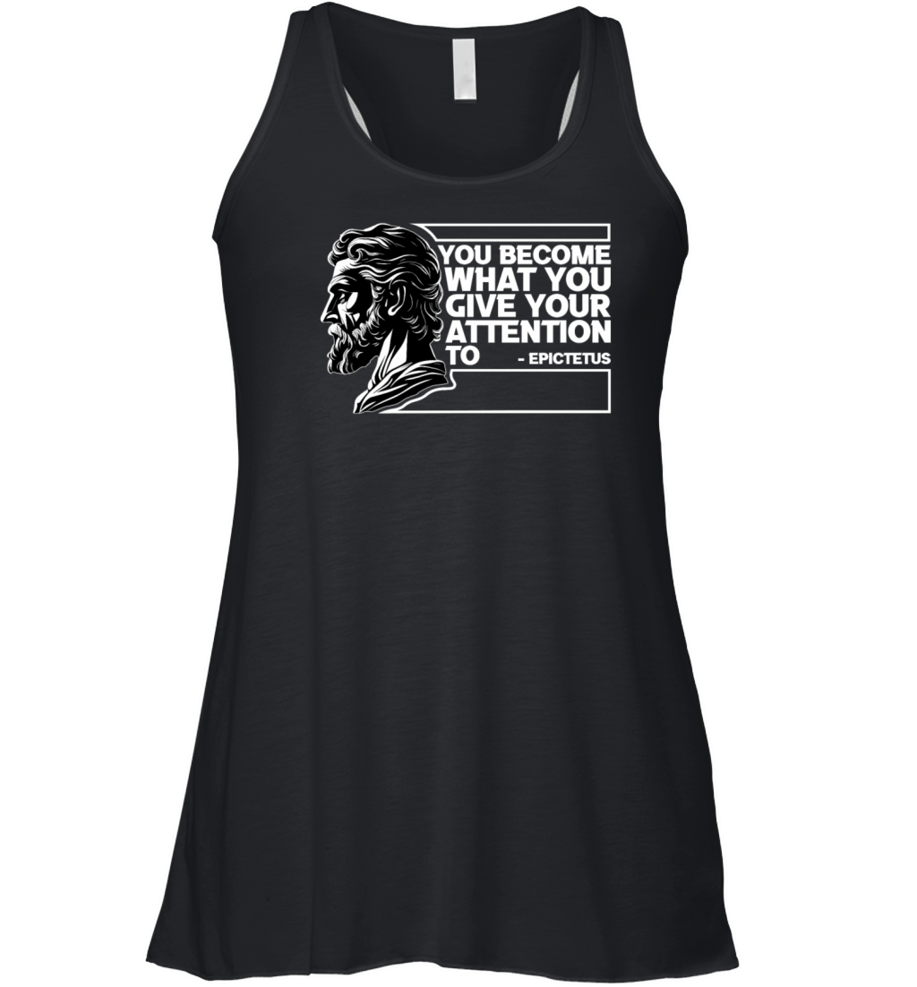Epictetus Stoic Philosophy Quotes Inspiring Stoici Women's Flowy Tank Top