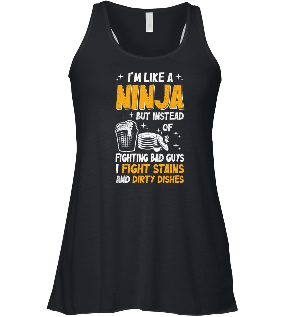 Like A Ninja Housewife Women's Flowy Tank Top