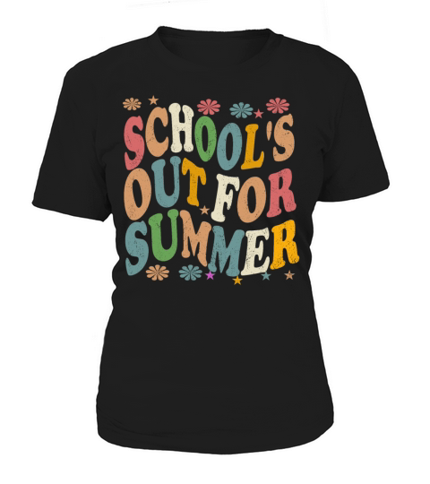 Last Day Of School Vintage Schools Out For Summer Women's T-Shirt