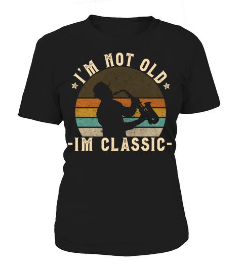 Retro Saxophone Vintage Look With Funny Quote Women's T-Shirt
