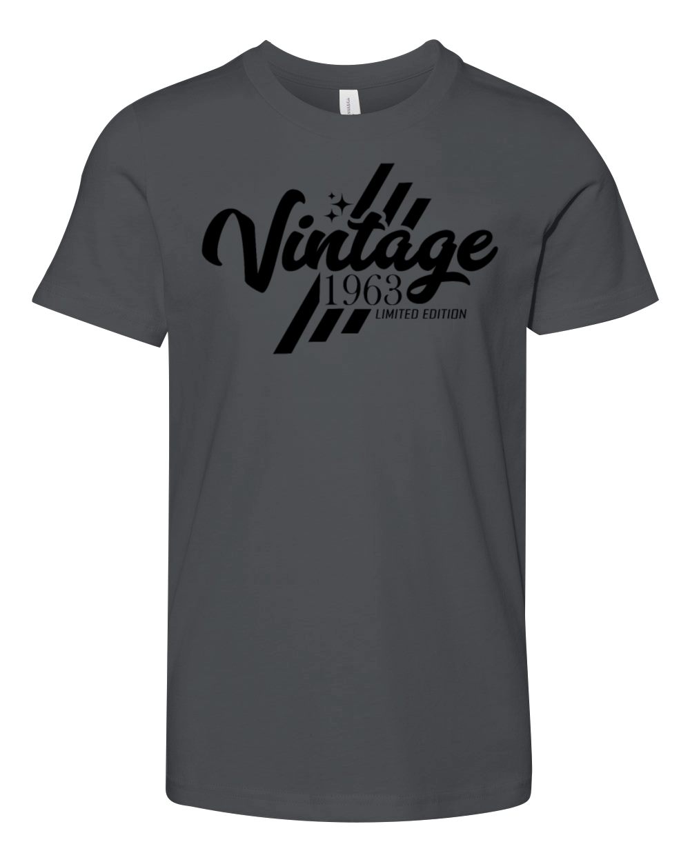 Vintage 1963 Birthday Vintage Sayings Youth Unisex Jersey Tee