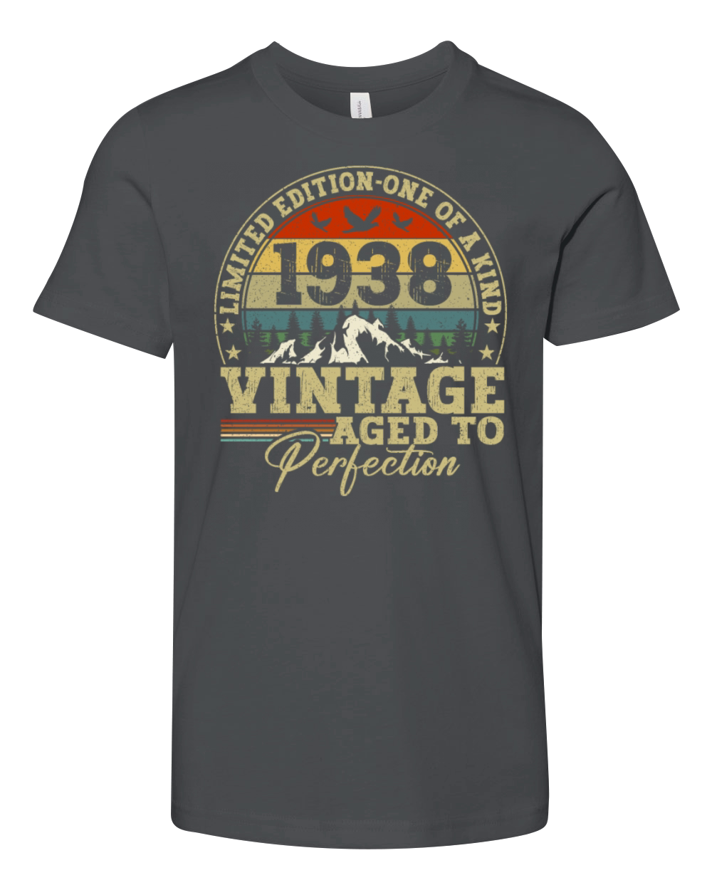 Vintage Limited Edition One Of A Kind 1938 Youth Unisex Jersey Tee