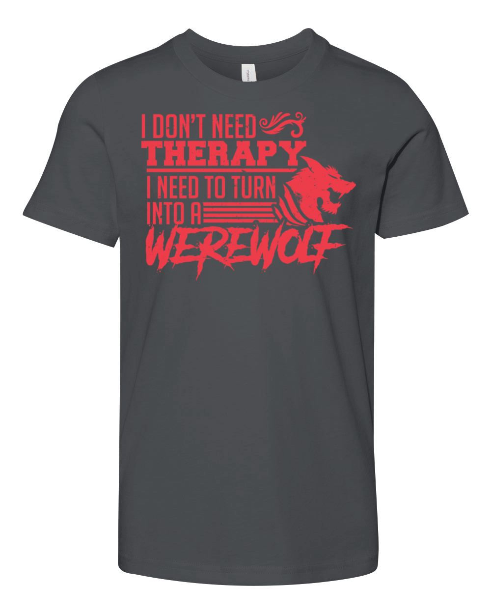 Werewolf Werewolf Wolf Pack Wolves Horror Movie Youth Unisex Jersey Tee