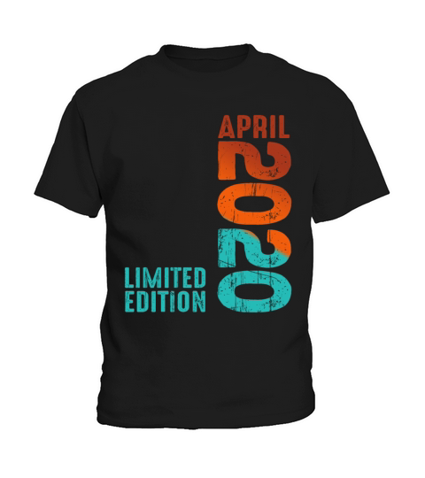 Since April 2020 Year 2020 Retro Vintage 2020 Kids T-Shirt