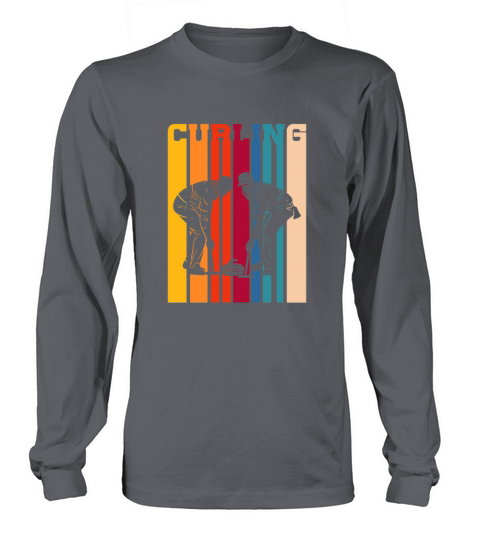 Curling Retro Vintage Long sleeved Unisex