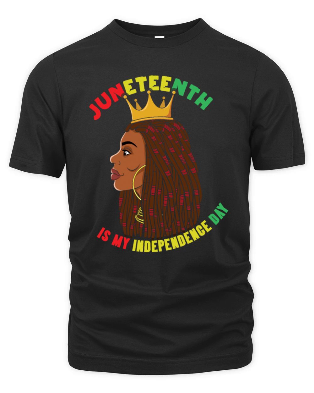 Celebrate Juneteenth Independence Black History Organic Unisex T-shirt