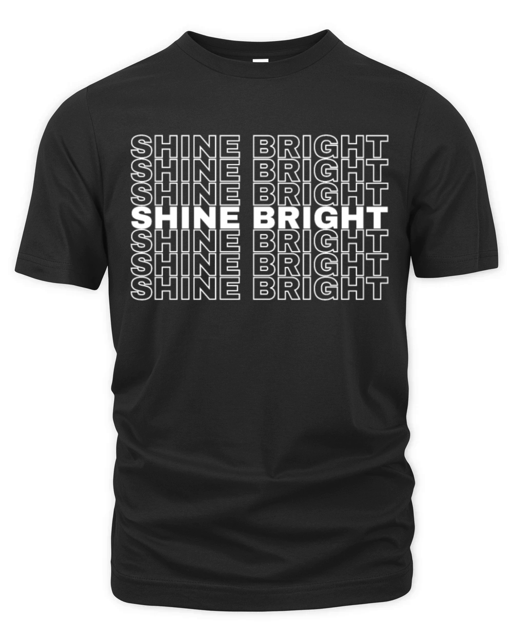 Shine Bright Organic Unisex T-shirt