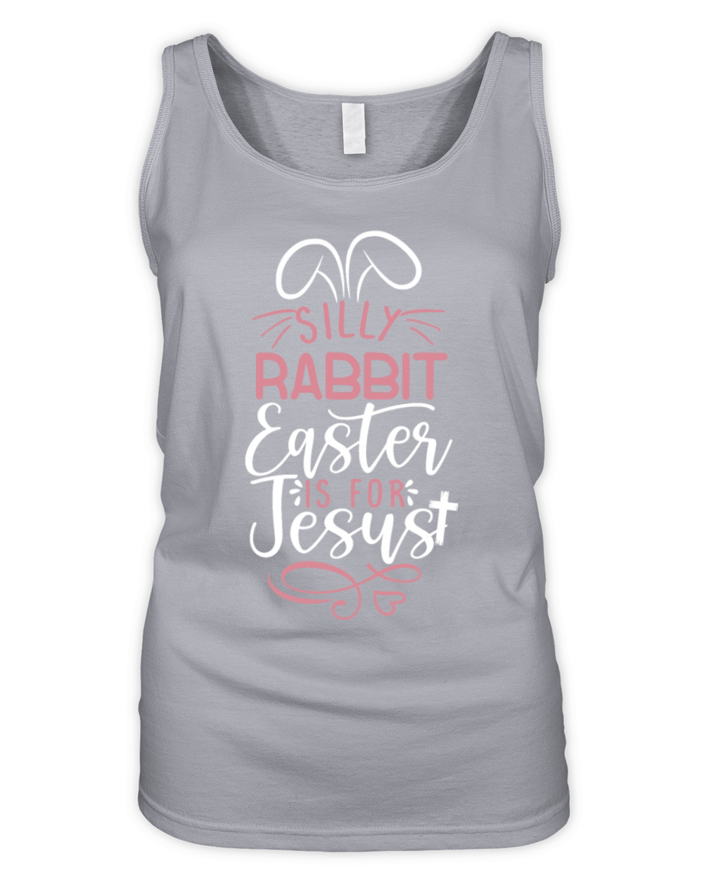 Silly Rabbit Easter Is For Jesus Kids EasterEaster Organic Women's Tank Top