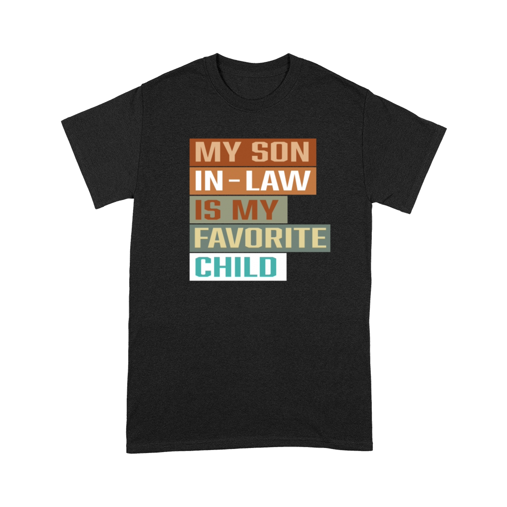 My Son in Law is My Favorite Child Retro Vintage Premium T-shirt