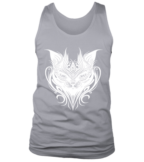 Tattoo Cat In Geometric Lines Style Tank Top Unisex