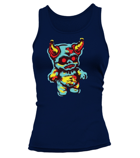 Horror Scary Bear Halloween Hellfire Hugs Tank top Woman