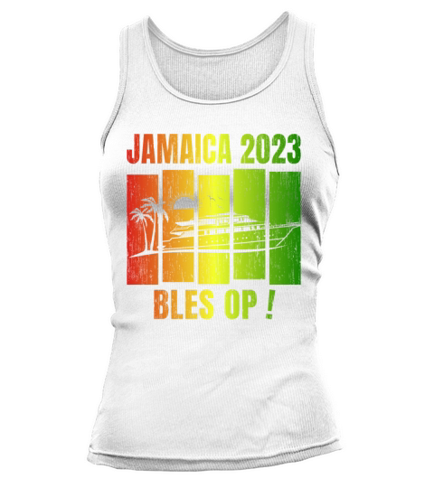 Retro Vintage Jamaica Family Vacation Cruise 2023 Tank top Woman