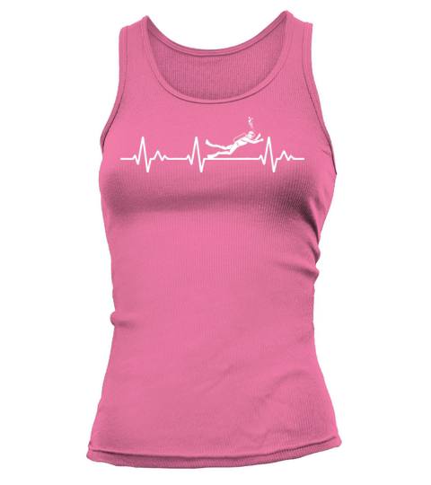 Scuba Diving Heartbeat Tank top Woman
