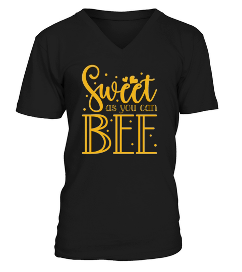 Honey Bee Beekeeping Beekeeper Honeybee Apiary V-Neck T-shirt