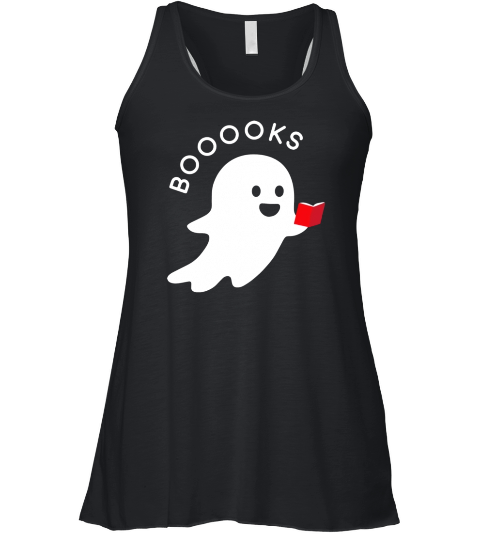 Booooks Halloween Reading Women's Flowy Tank Top
