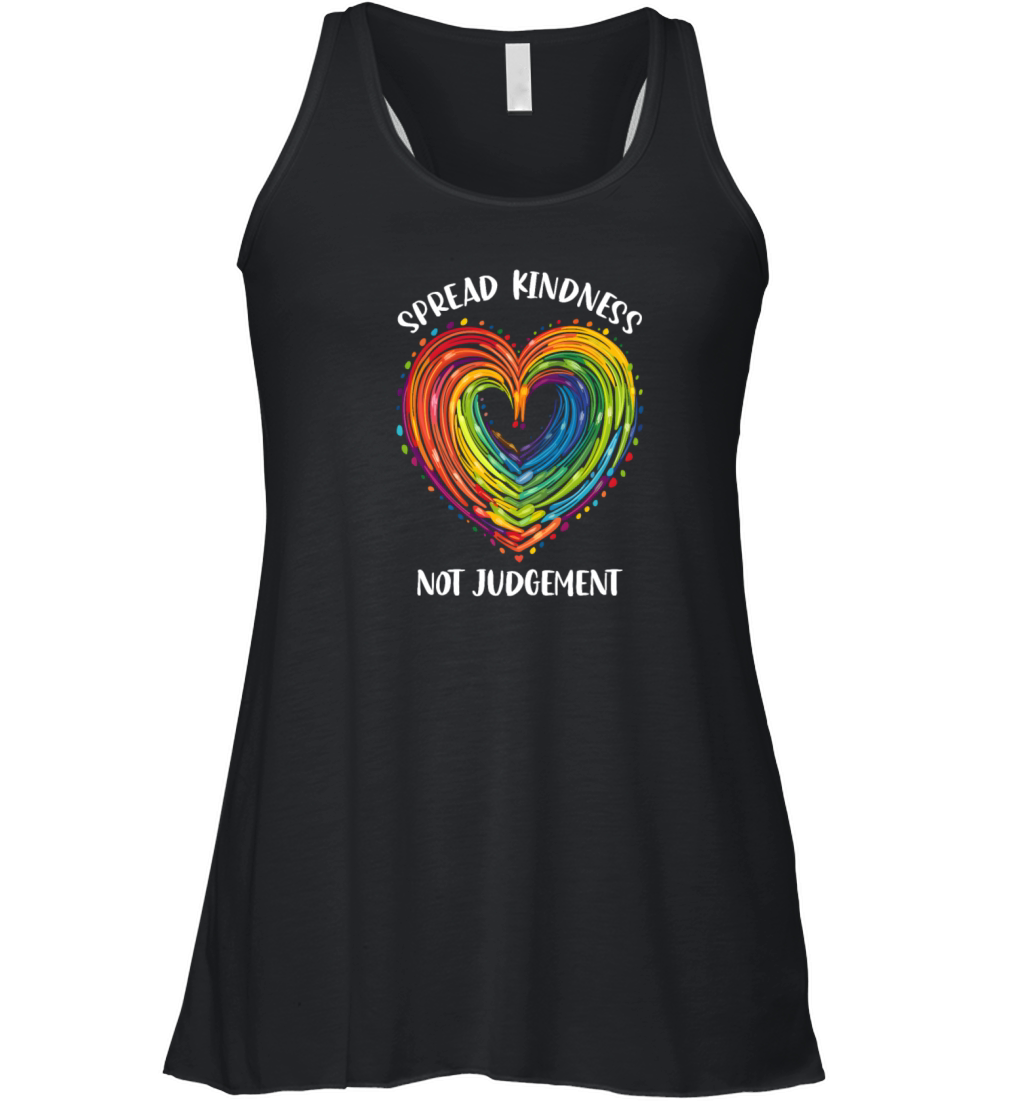 LGBT Pride Heart Women's Flowy Tank Top
