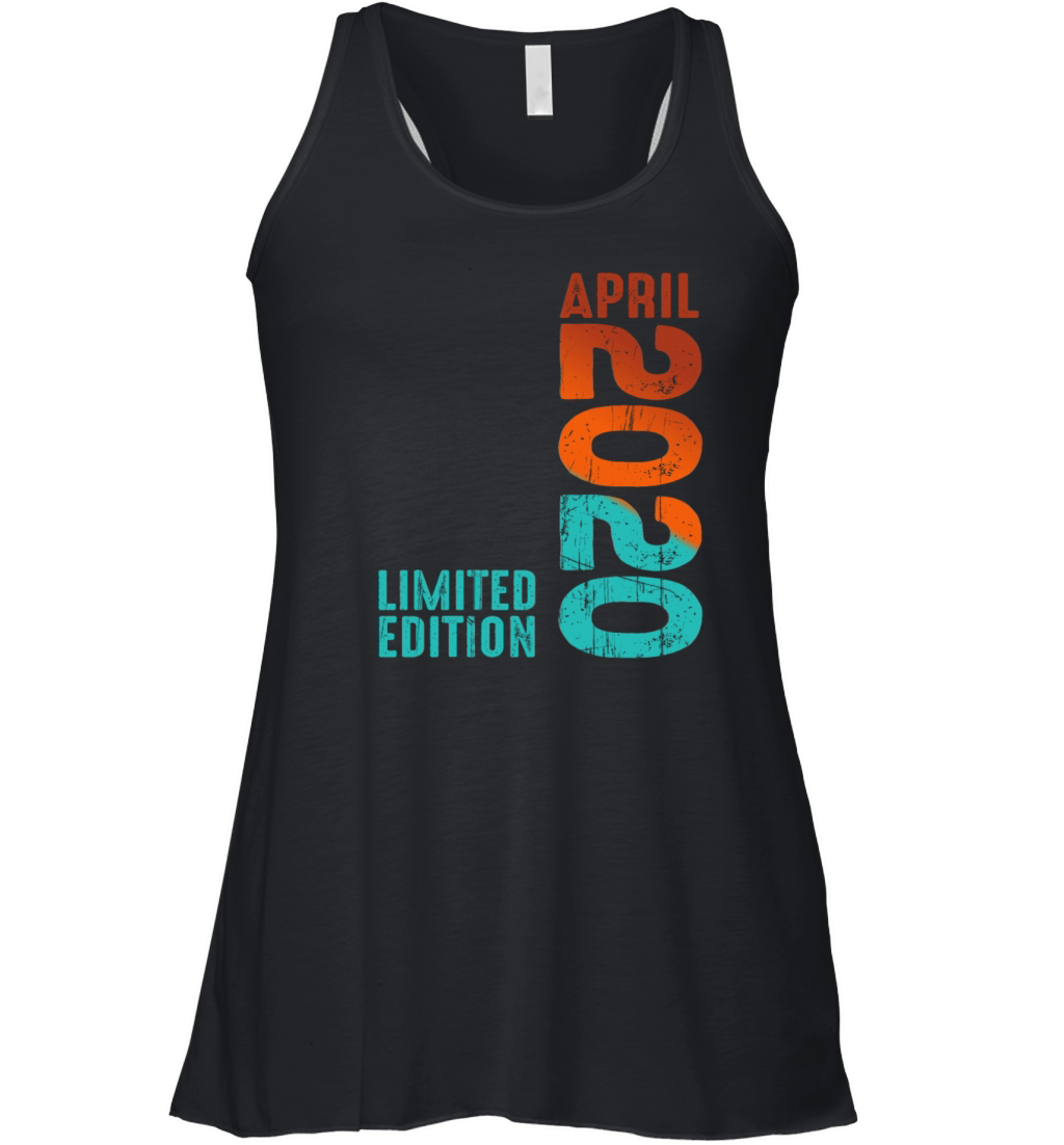 Since April 2020 Year 2020 Retro Vintage 2020 Women's Flowy Tank Top