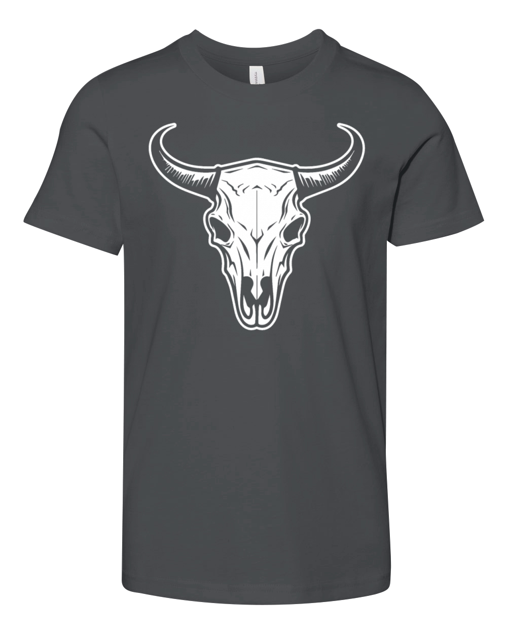 Cow Skull Boho Youth Unisex Jersey Tee