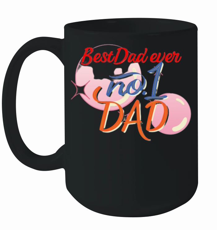 Best dad ever no1 dad fathers day t-shirt Ceramic Mug