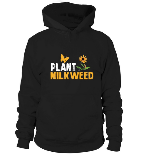 Plant Milkweed Butterfly Lepidopterist Hoodie Unisex