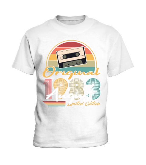 40th birthday august 1983 original 1983 Kids T-Shirt