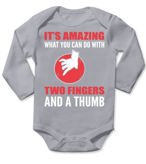 Funny Bowling quote Long Sleeve Baby One-Piece