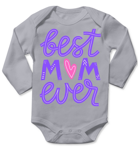 Mothers day Long Sleeve Baby One-Piece