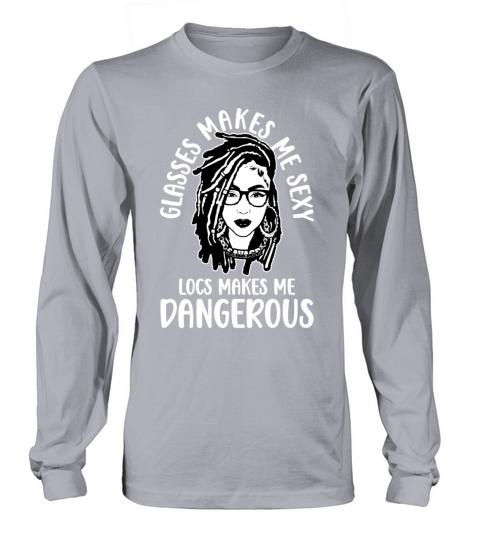 Its the Locs For Me - Afro Hair Black American Long sleeved Unisex